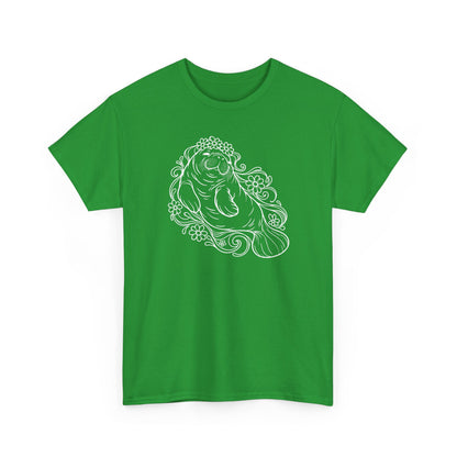 Dreamy flower-crowned manatee T-Shirt