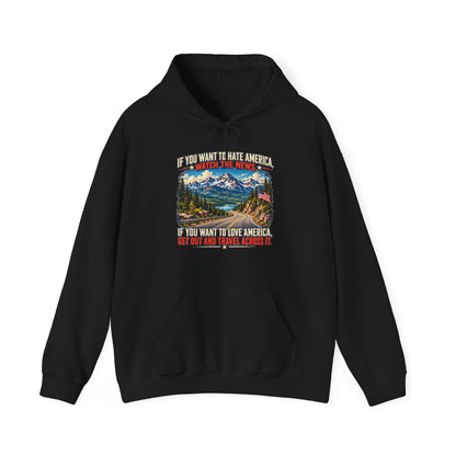 Travel America – Gildan 18500 Hoodie | 024