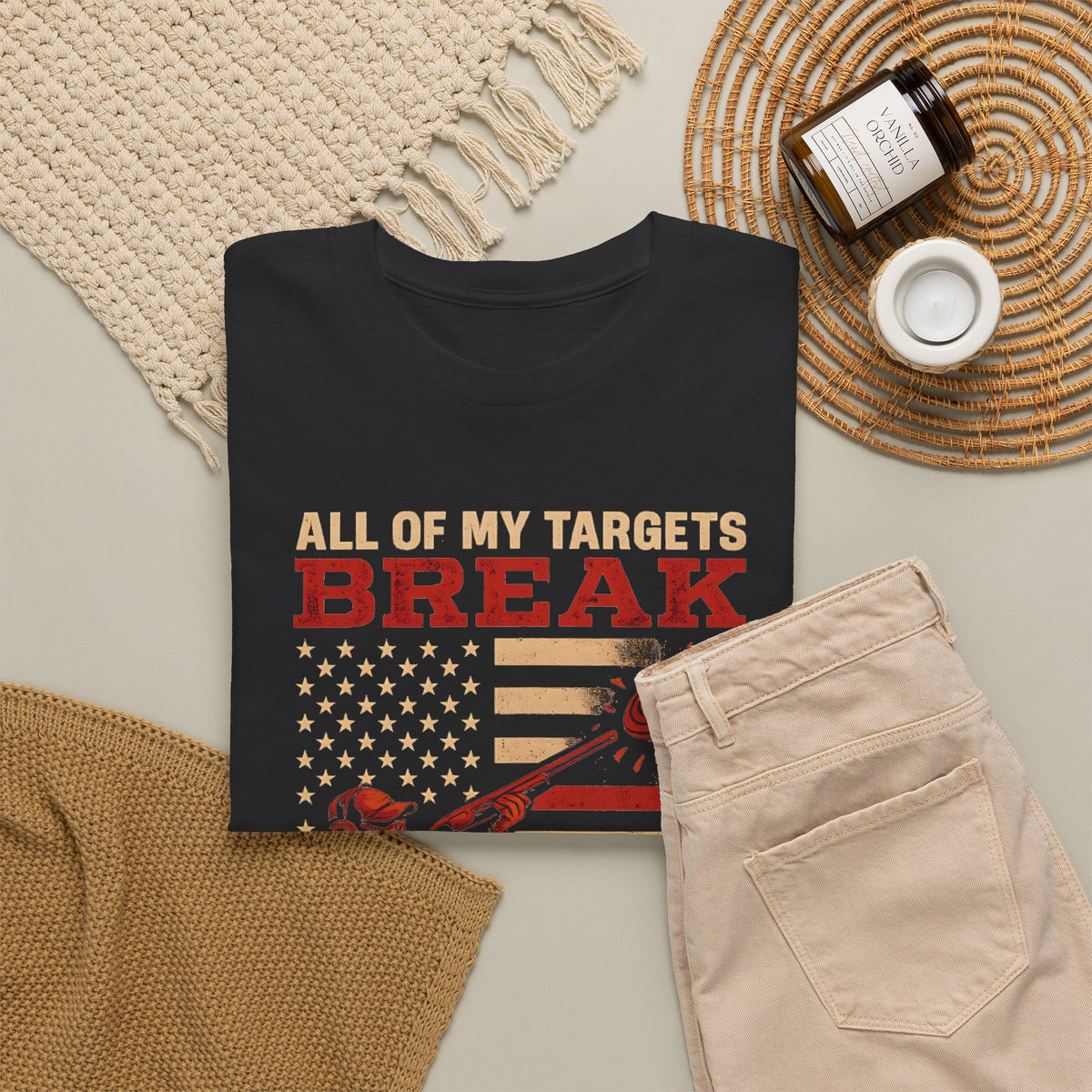 All of My Targets Break - Trap Shooting T-Shirt | Unisex Graphic Tee