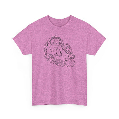 Dreamy flower-crowned manatee T-Shirt