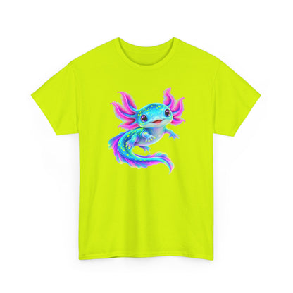 Electric Axolotl in Motion T-Shirt