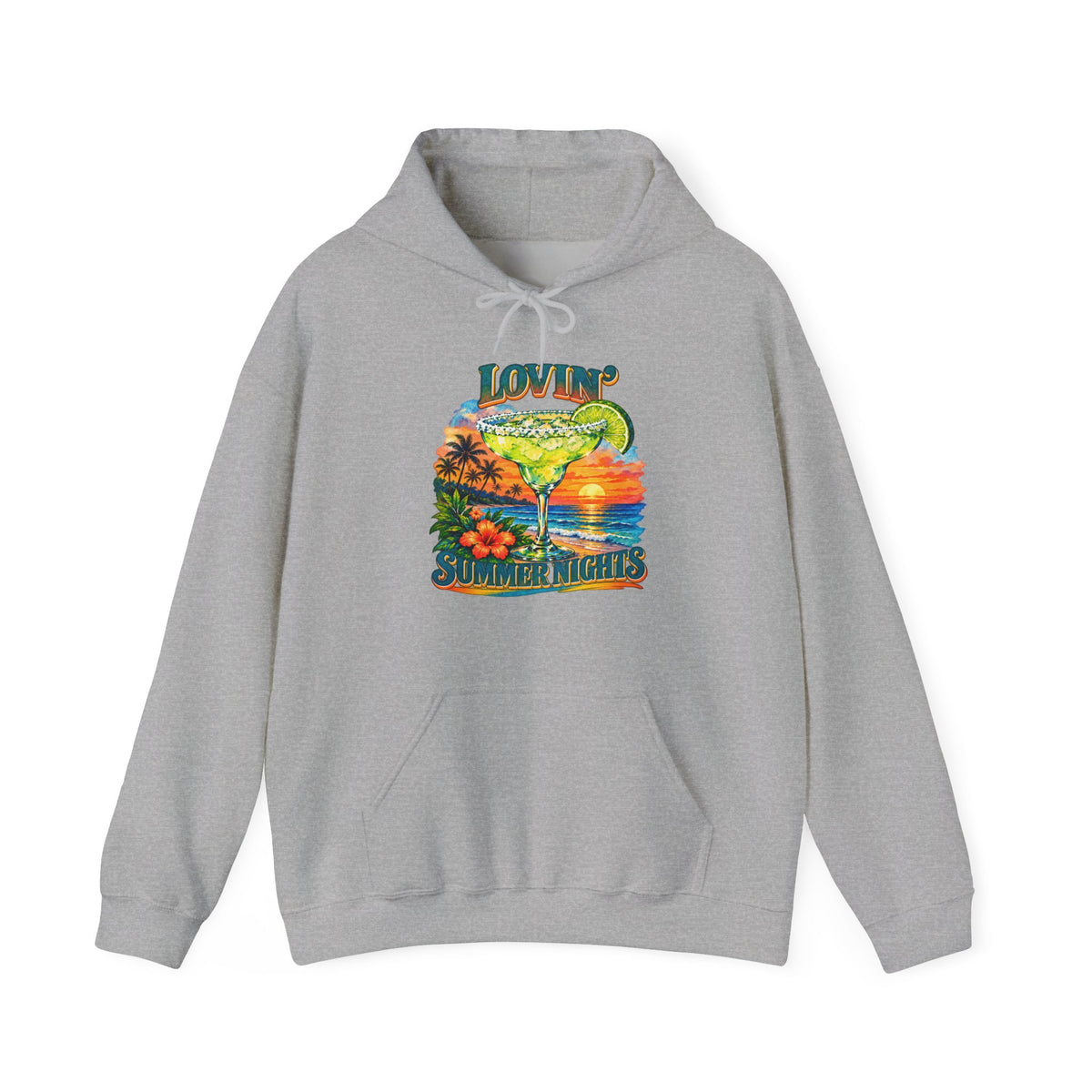 Lovin’ Summer Nights Margarita – Gildan 18500 Hoodie | 001a-v2