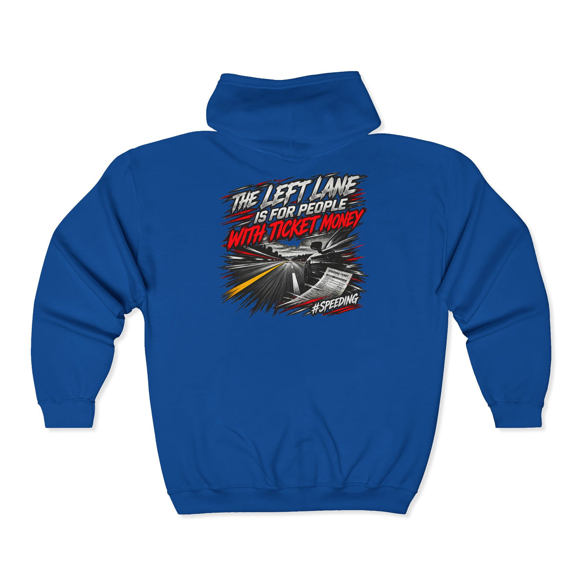 Ticket Money – Gildan 18600 Zip-Up Hoodie | 008