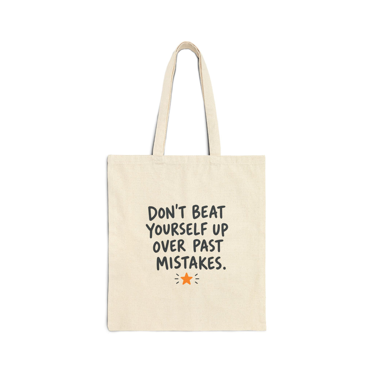 Past and Future Mistakes – Cotton Canvas Tote Bag | 012