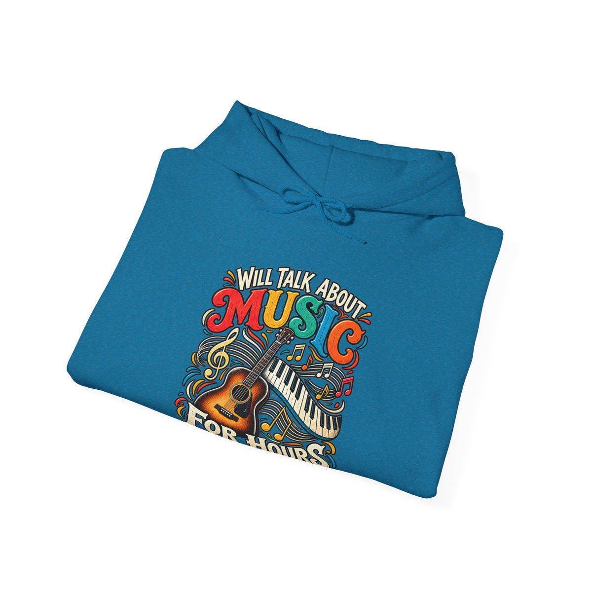 Will Talk About Music – Gildan 18500 Hoodie | 021