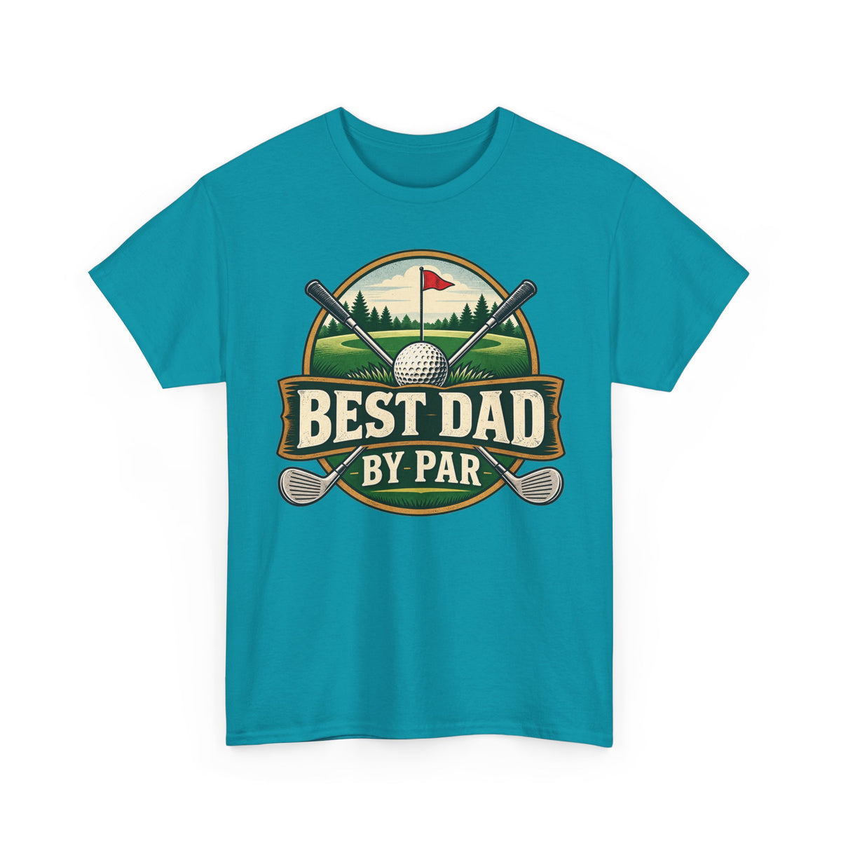 Best Dad by Par – Gildan 5000 T-Shirt | 042