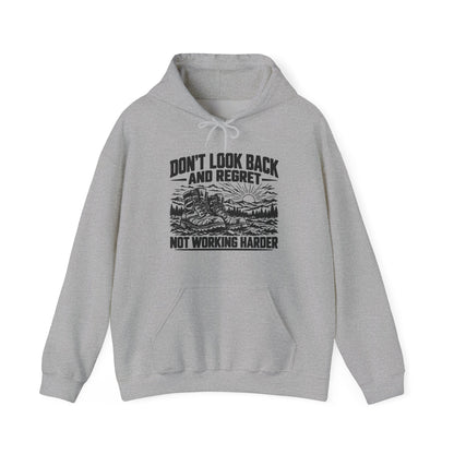 Work Harder – Gildan 18500 Hoodie | 040a