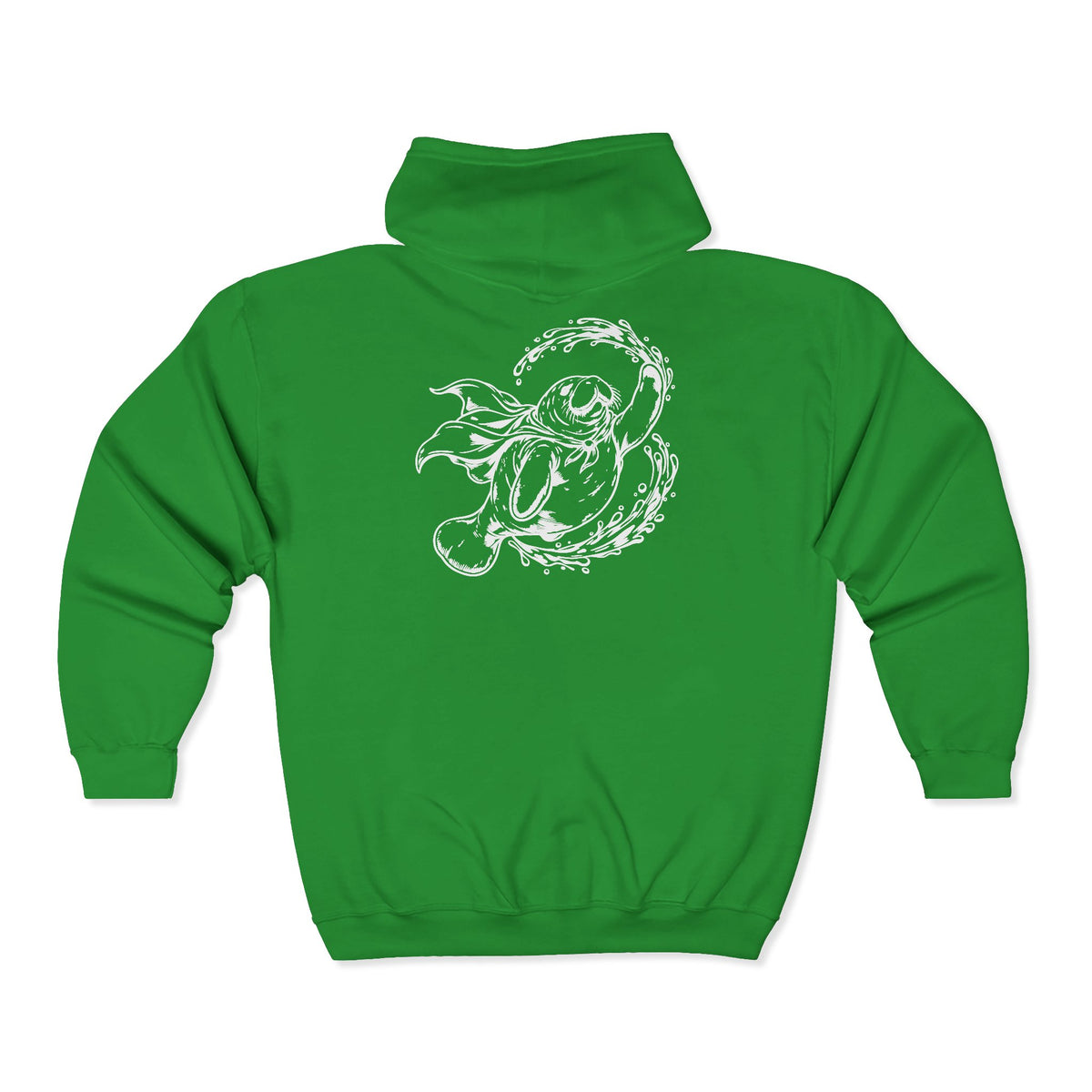 Tidal Guardian Manatee Zip-Up Hoodie