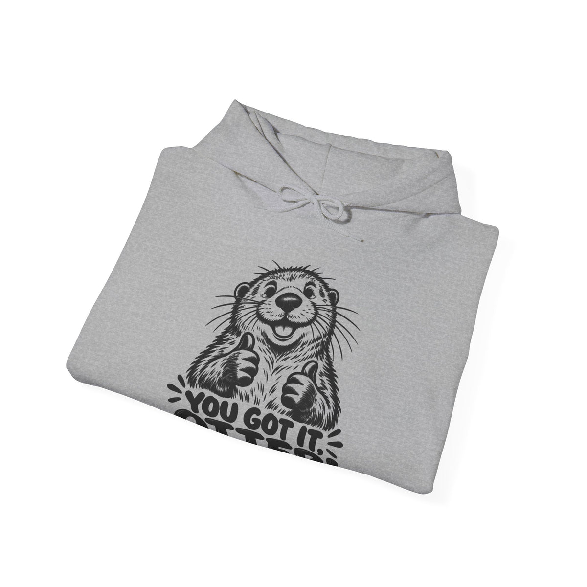 You Got It Otter – One-Color – Safety Green/Pink Gildan 18500 Hoodie | 039a