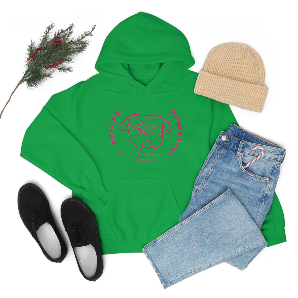Walter's Wearables Logo Pullover Hoodie