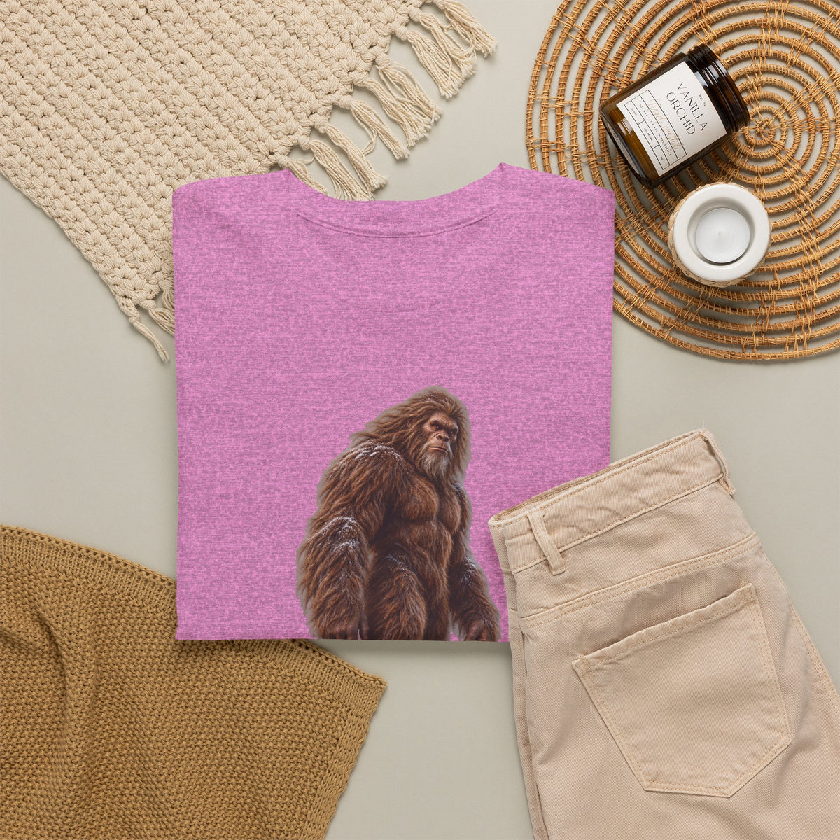 Frost-Touched Alpine Sasquatch T-Shirt