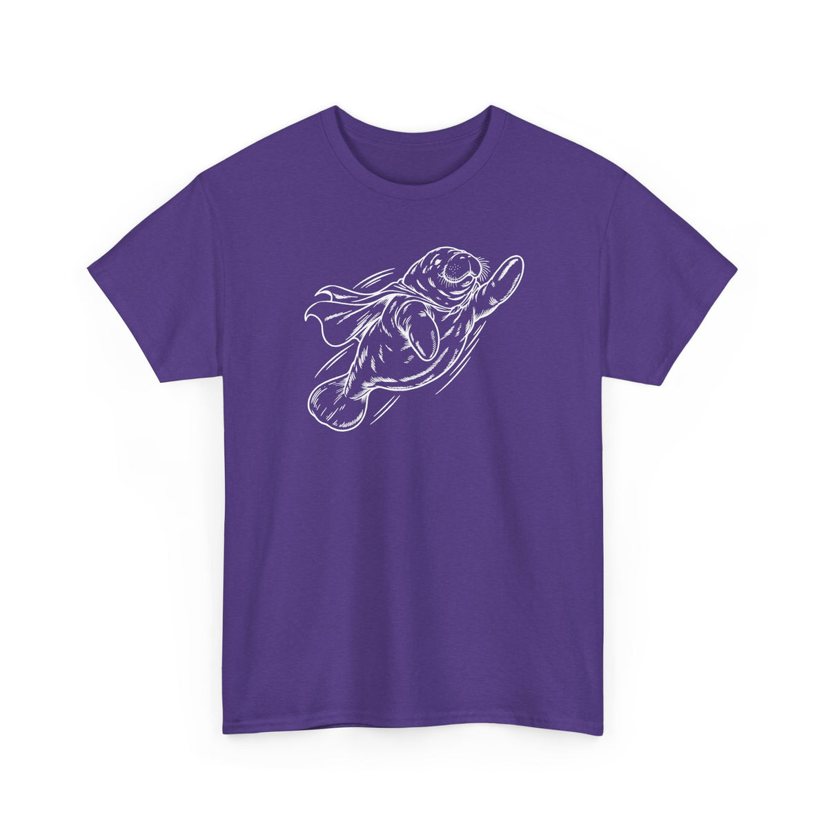Chubby Manatee Takes Flight T-Shirt