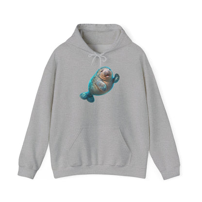 Friendly Flipper Manatee Pullover Hoodie