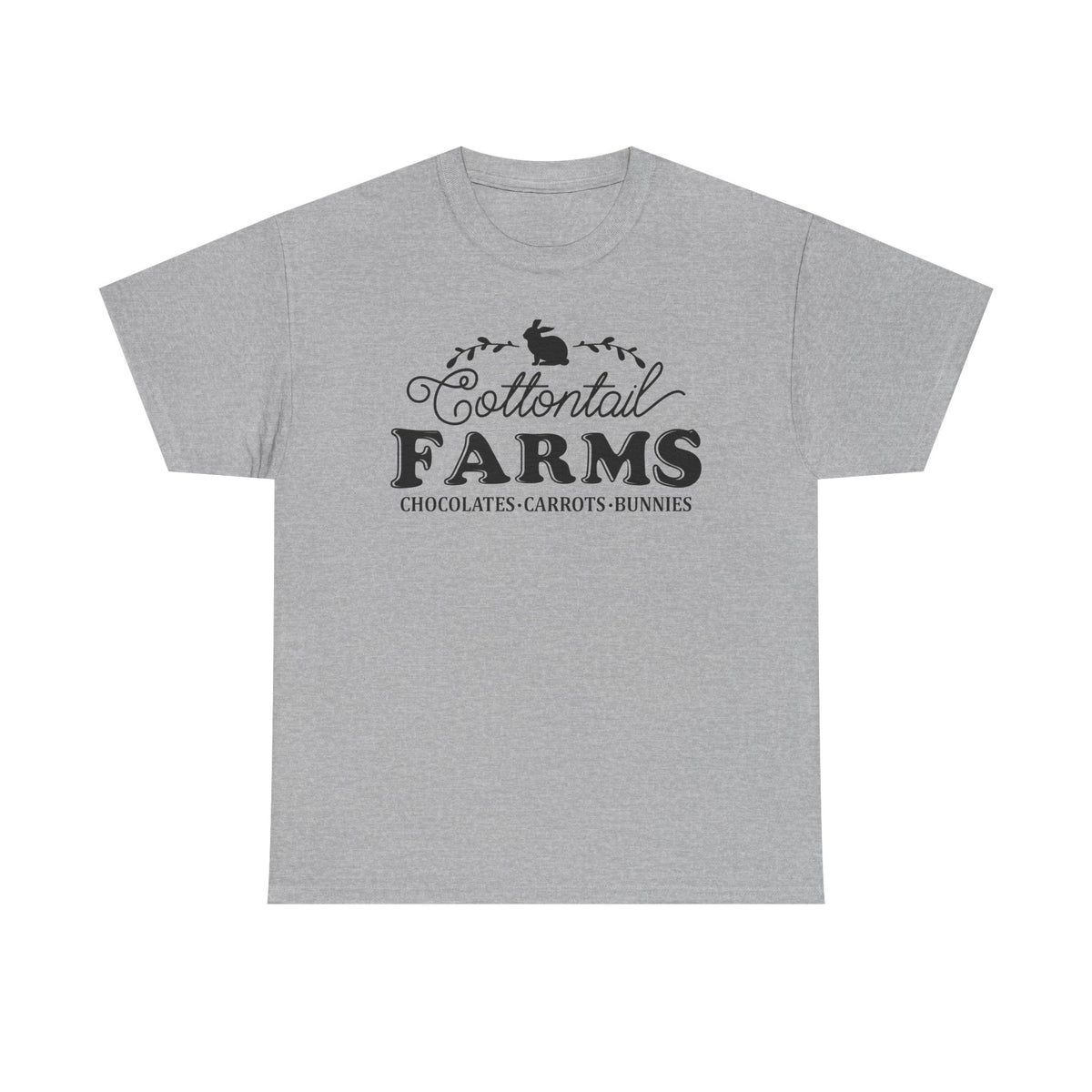 Cottontail Farms T-Shirt | Vintage Bunny & Farm Graphic Tee