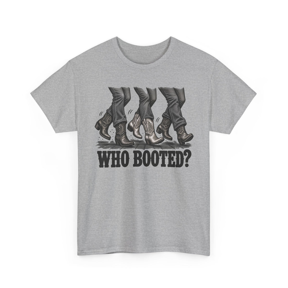 Who Booted? — One Color – Gildan 5000 T-Shirt | 209a-v2