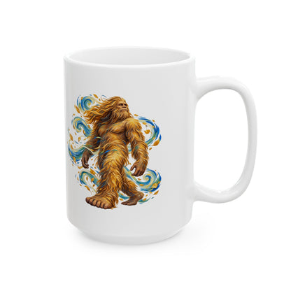 Golden Wind Sasquatch Portrait Mug