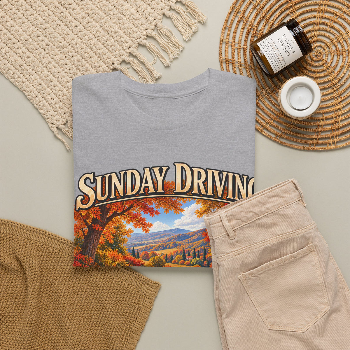 Sunday Driving – Gildan 5000 T-Shirt | 200-R1