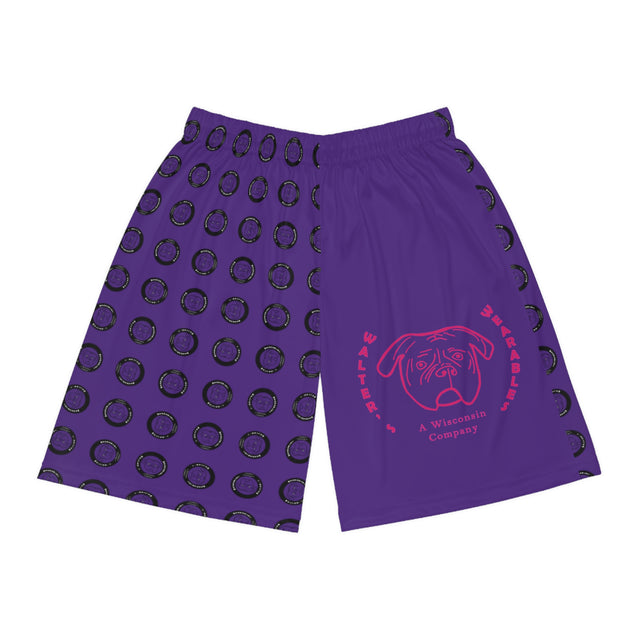 Walter Basketball Shorts - Purple