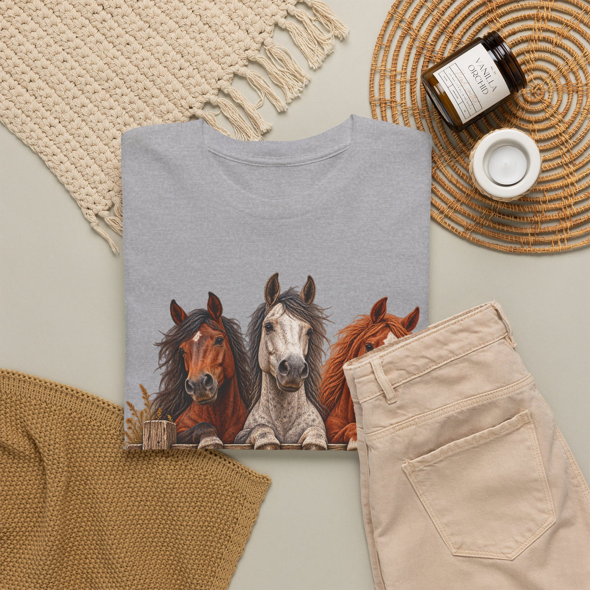 121-v2 Hold Your Horses — Gildan 5000 T-Shirt