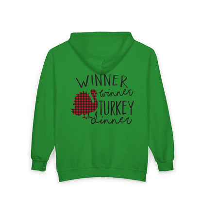 Winner Winner Turkey Dinner Zip-Up Hoodie
