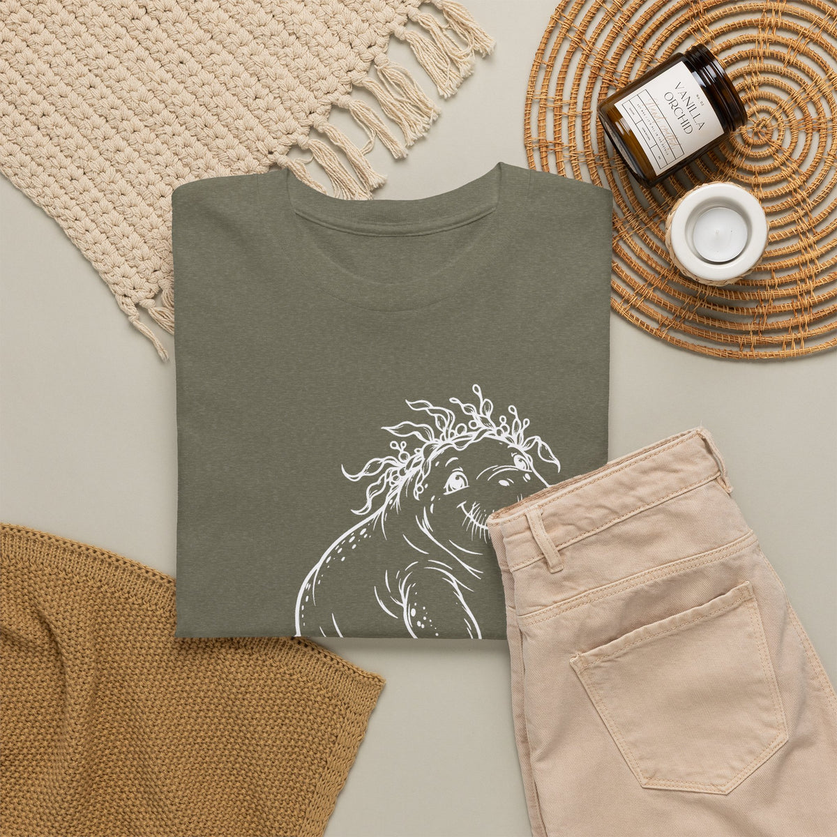 Kelp-crowned manatee T-Shirt