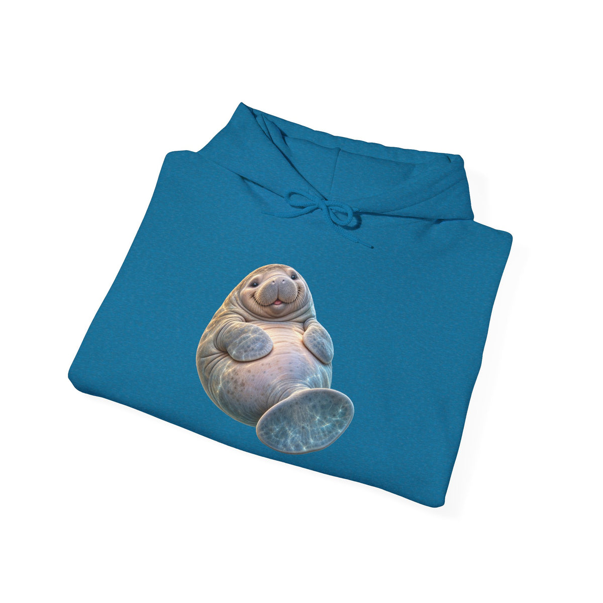 Plump Manatee Paddle Float Pullover Hoodie