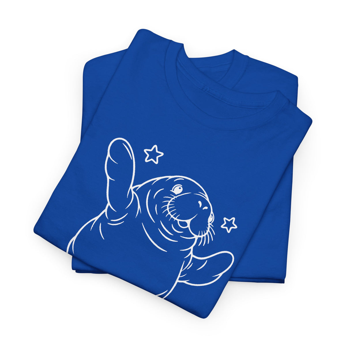 Chubby Mermaid Sea Cow Stretch Manatee T-Shirt