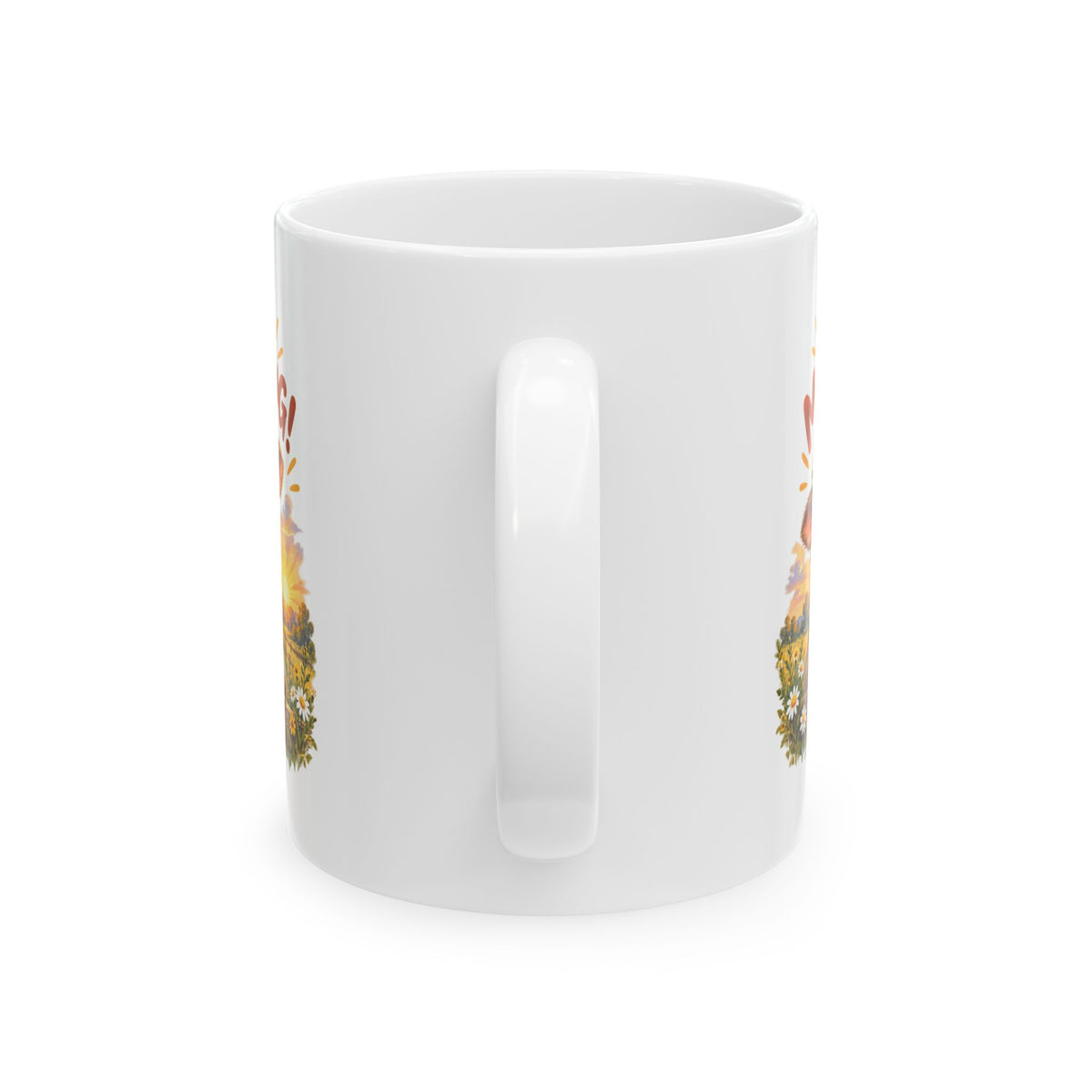 Good Moo-rning – Ceramic Mug, 11 oz | 030