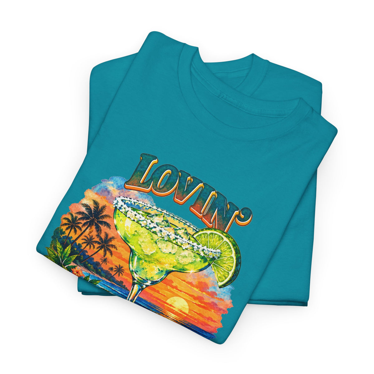 Lovin’ Summer Nights Margarita – Gildan 5000 T-Shirt | 001a-v2