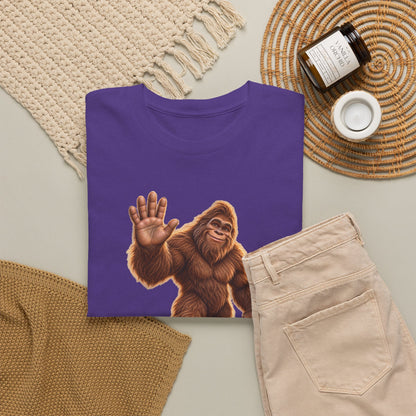 Friendly Sasquatch High Five T-Shirt