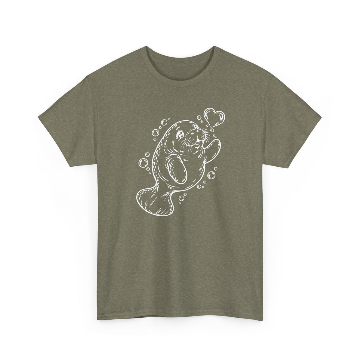 Chubby Manatee's Bubble Wish T-Shirt