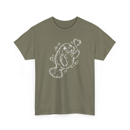Chubby Manatee's Bubble Wish T-Shirt