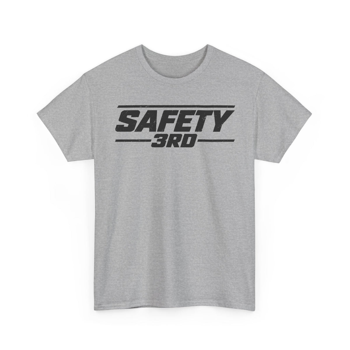 Safety 3rd – One-Color Gildan 5000 T-Shirt | 077a-v2