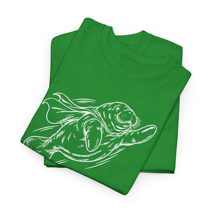 Chubby Manatee Takes Flight T-Shirt