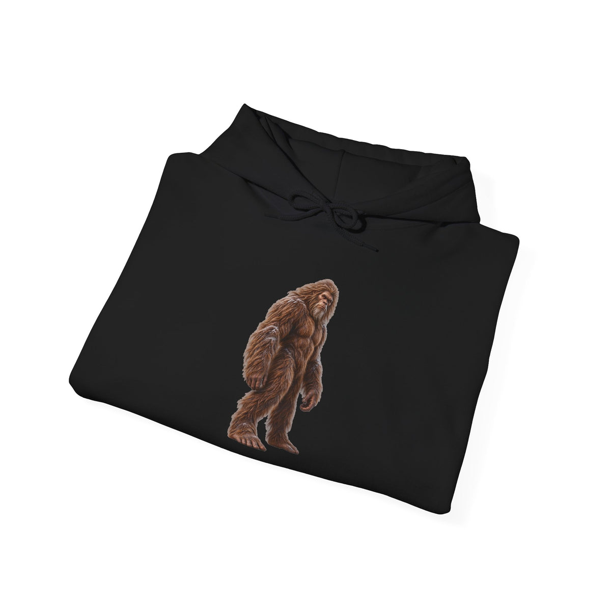 Frost-Touched Alpine Sasquatch Pullover Hoodie