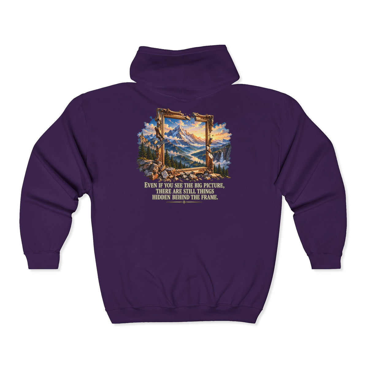 Behind the Frame – Gildan 18600 Zip-Up Hoodie | 010