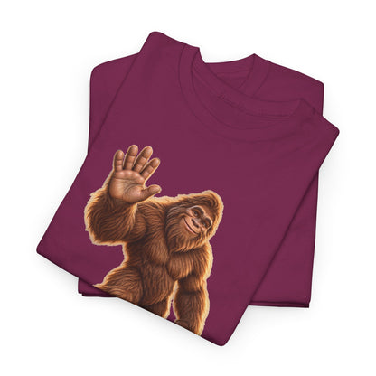 Friendly Sasquatch High Five T-Shirt
