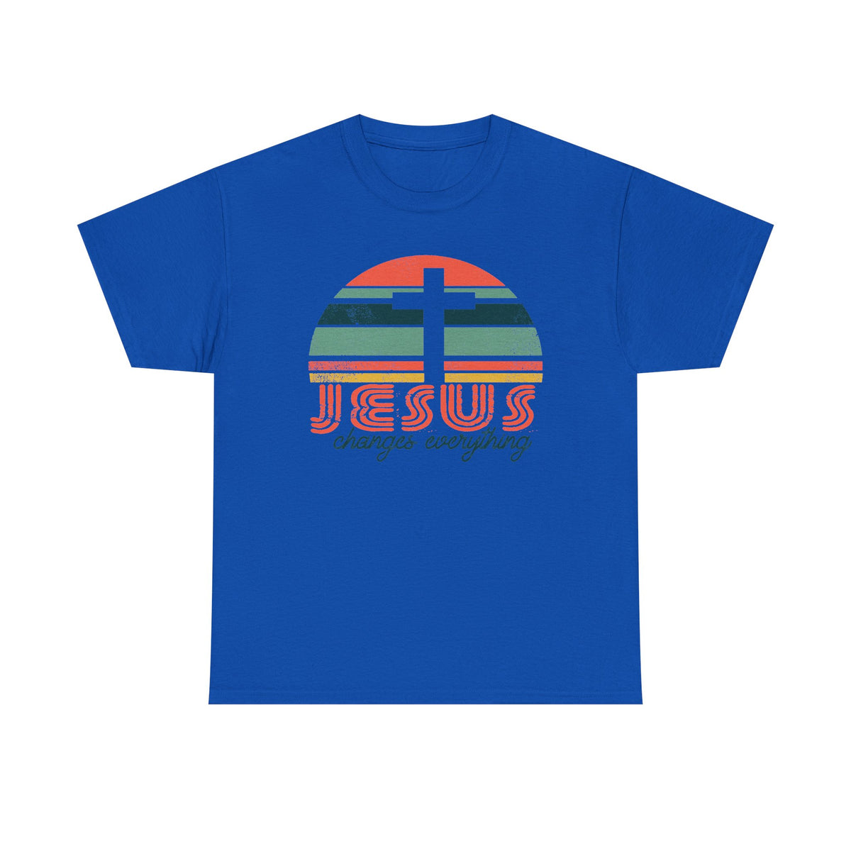 Jesus Changes Everything T-Shirt | Christian Cross Graphic Tee