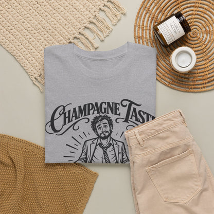 Champagne Taste on a Beer Budget – One-Color Gildan 5000 T-Shirt | 066a
