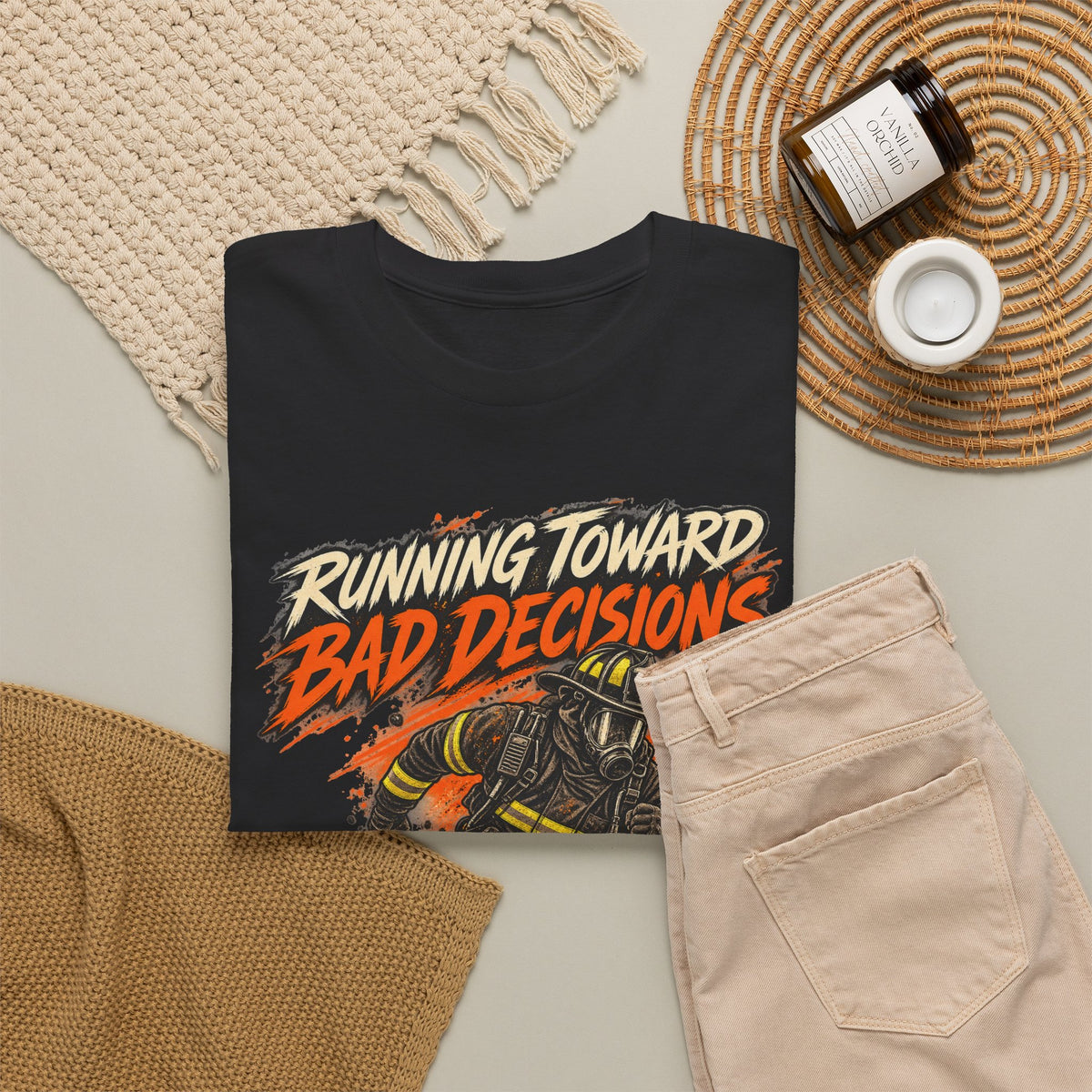 Running Toward Bad Decisions – Gildan 5000 T-Shirt | 112-v2