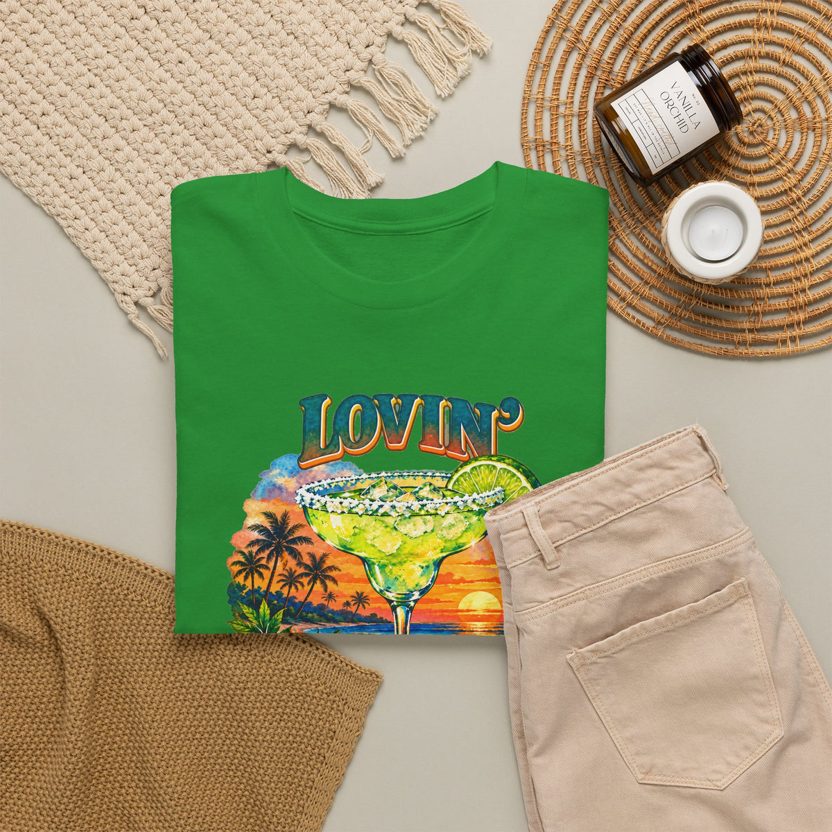 Lovin’ Summer Nights Margarita – Gildan 5000 T-Shirt | 001a-v2