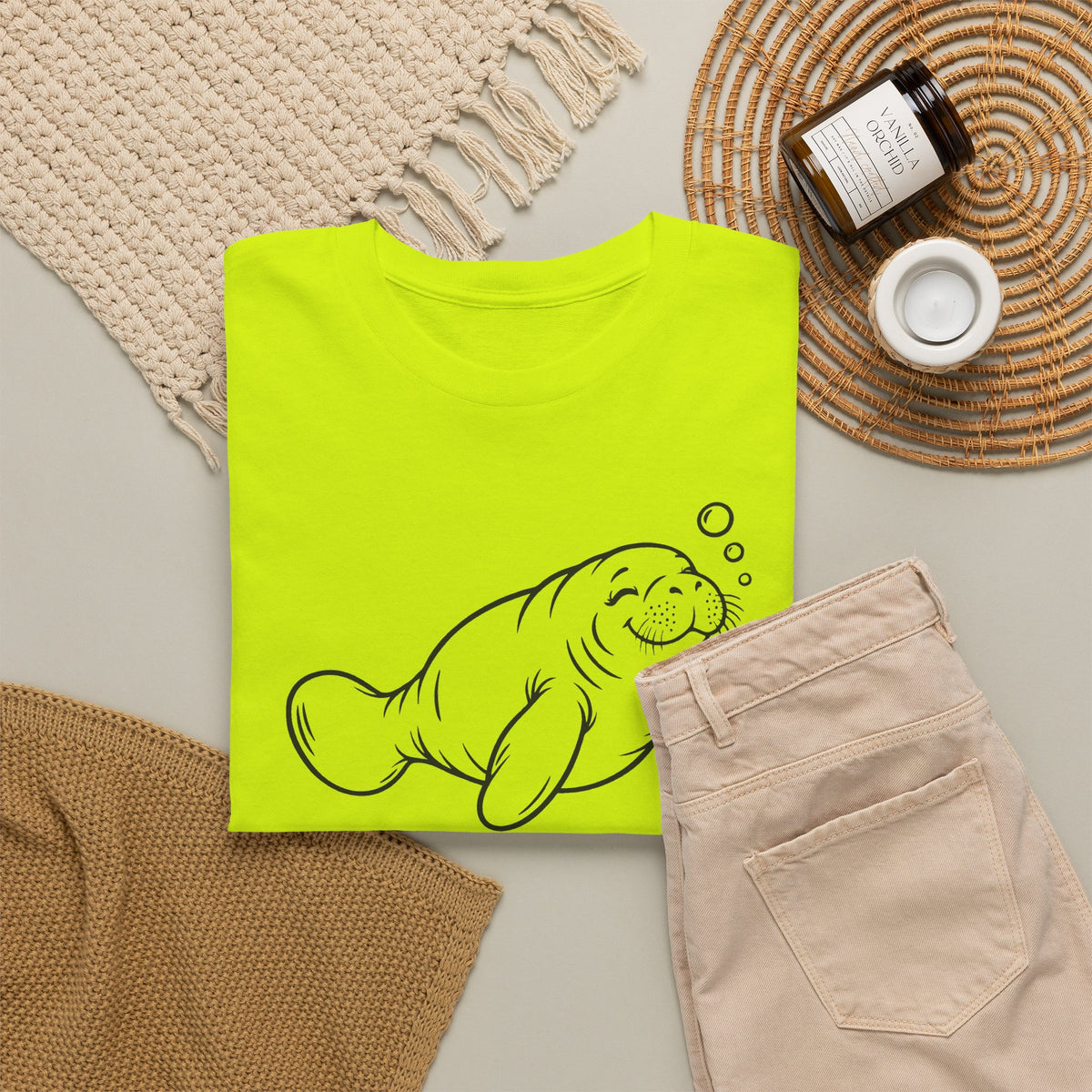 Slow Float Manatee T-Shirt