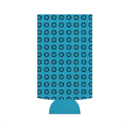 Walter Slim Can Cooler | Blue | 12 oz Fit