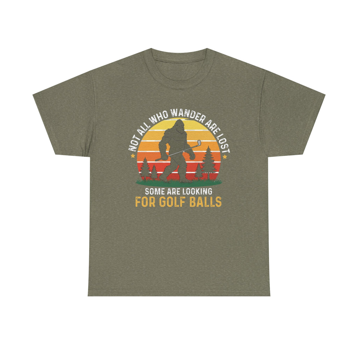 Looking for Golf Balls T-Shirt | Not All Who Wander Are Lost Tee