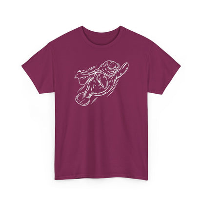Chubby Manatee Takes Flight T-Shirt