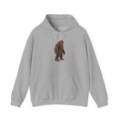 Frost-Touched Alpine Sasquatch Pullover Hoodie