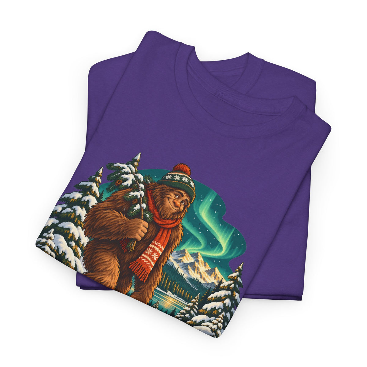 Bigfoot Snow Day Sasquatch T-Shirt