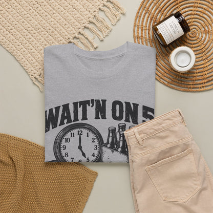 Waiting on Five – Gildan 5000 T-Shirt | 322a