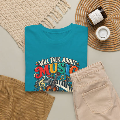 Will Talk About Music – Gildan 5000 T-Shirt | 021