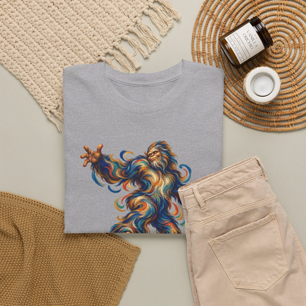 Spiral Step Bigfoot Dance T-Shirt